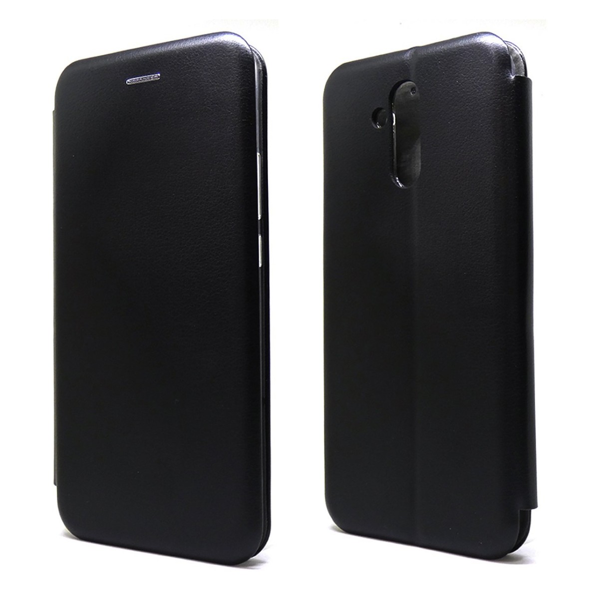 Funda Libro Soporte Magnética marca Forcell Negra para Huawei Mate 20 Lite