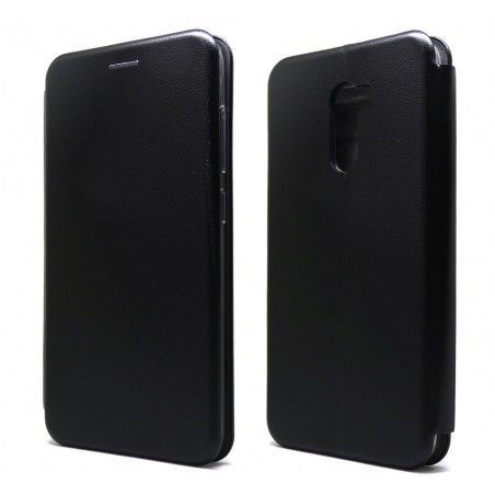 Funda Libro Soporte Magnética marca Forcell Negra para Xiaomi Pocophone F1