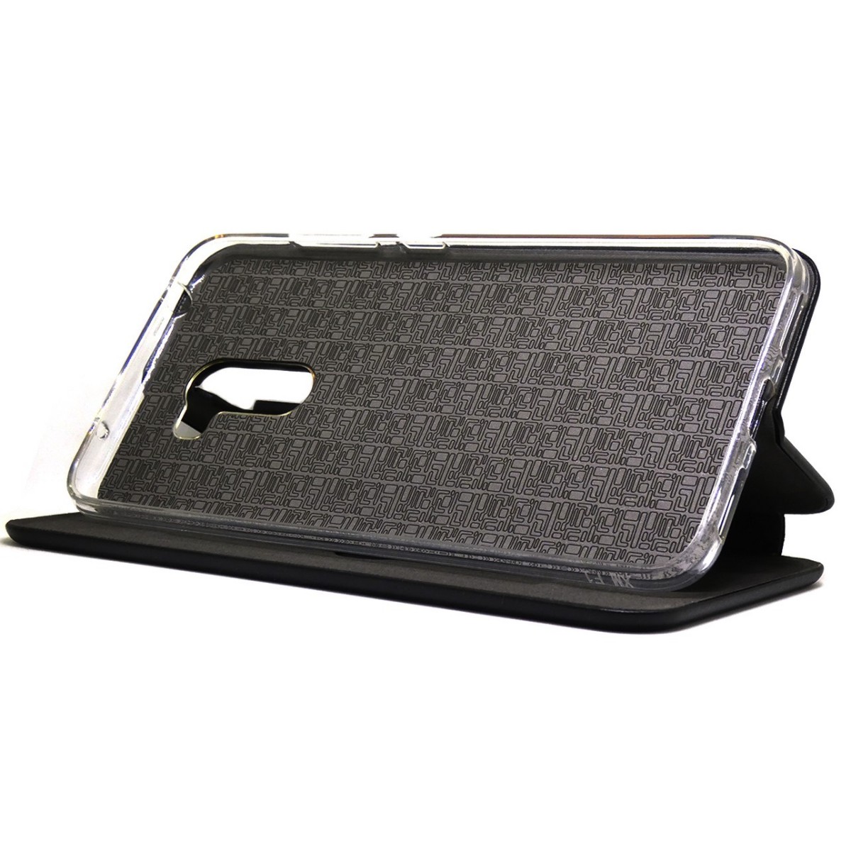 Funda Libro Soporte Magnética marca Forcell Negra para Xiaomi Pocophone F1