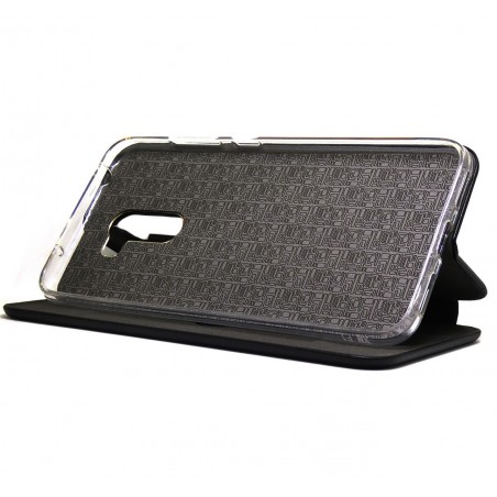 Funda Libro Soporte Magnética marca Forcell Negra para Xiaomi Pocophone F1
