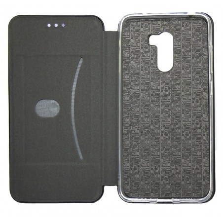 Funda Libro Soporte Magnética marca Forcell Negra para Xiaomi Pocophone F1