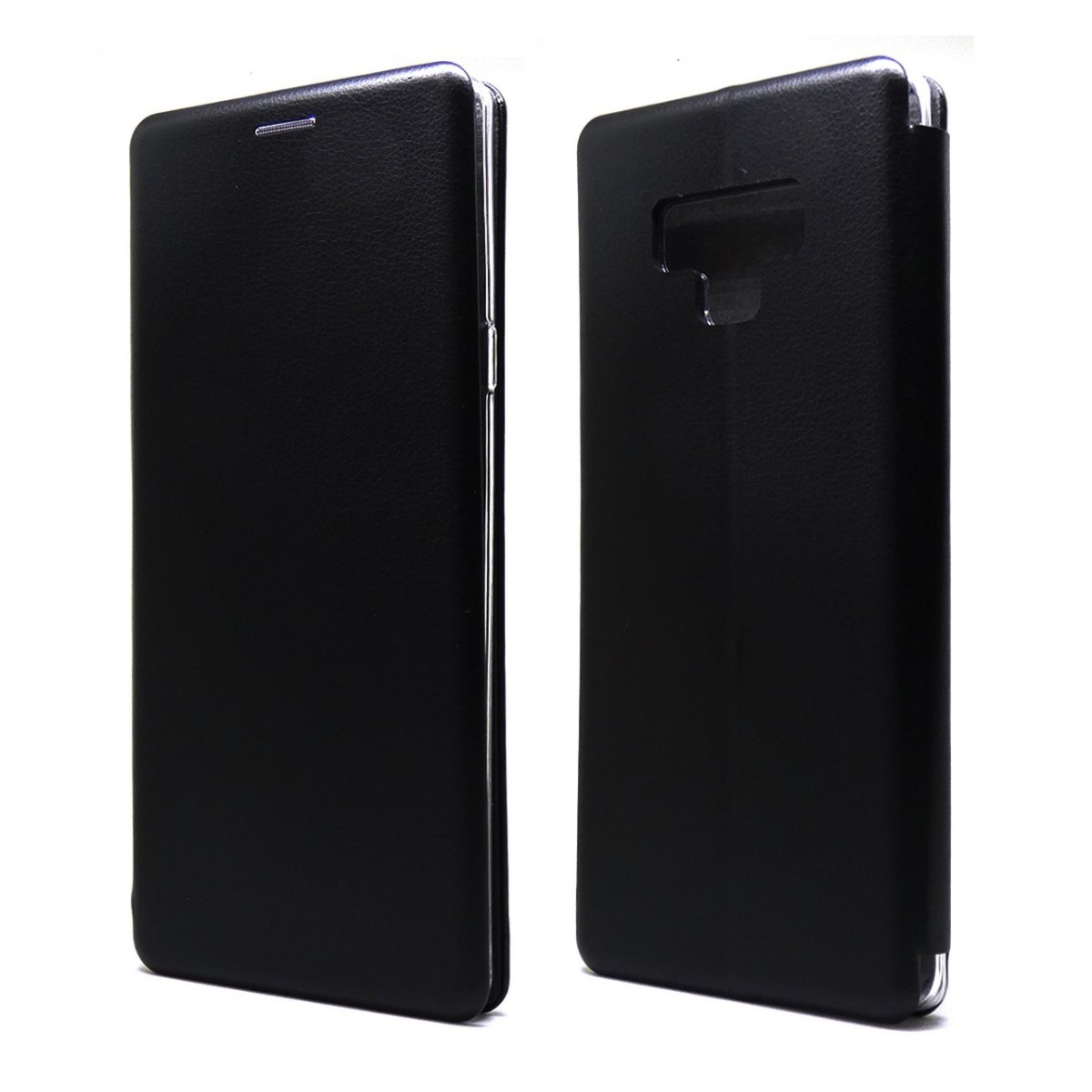 Funda Libro Soporte Magnética marca Forcell Negra para Samsung Galaxy Note 9