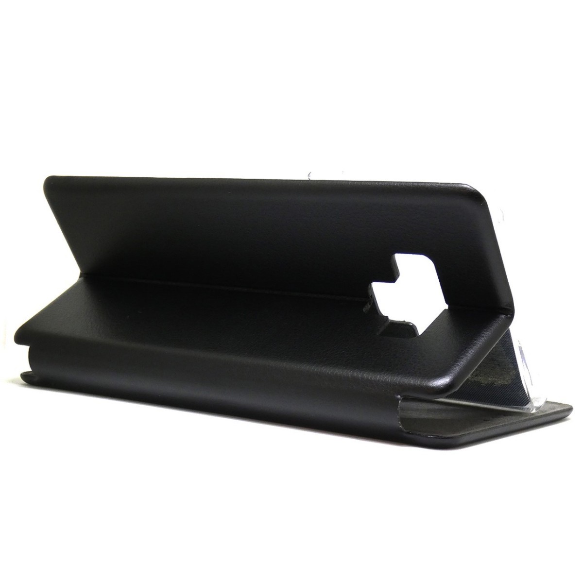 Funda Libro Soporte Magnética marca Forcell Negra para Samsung Galaxy Note 9