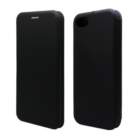 Funda Libro Soporte Magnética marca Vennus Negra para Iphone 7 / 8