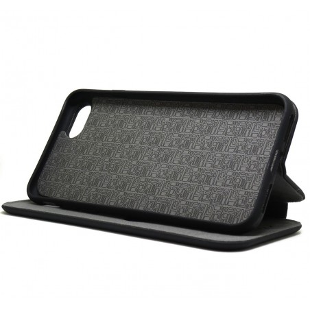 Funda Libro Soporte Magnética marca Vennus Negra para Iphone 7 / 8