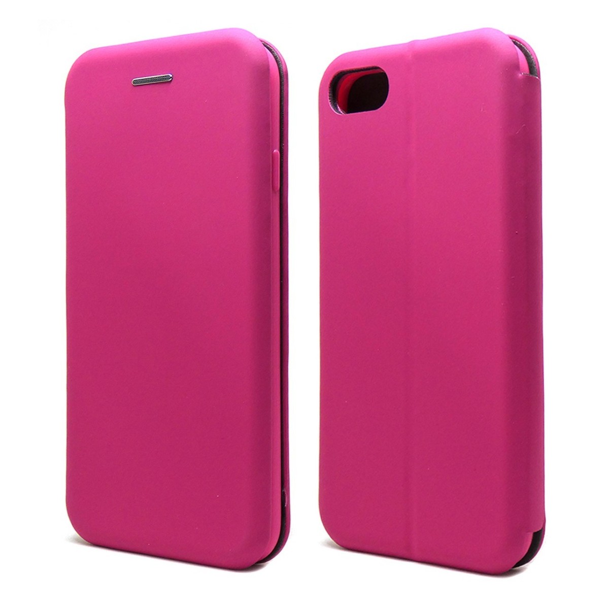 Funda Libro Soporte Magnética marca Vennus Rosa para Iphone 7 / 8