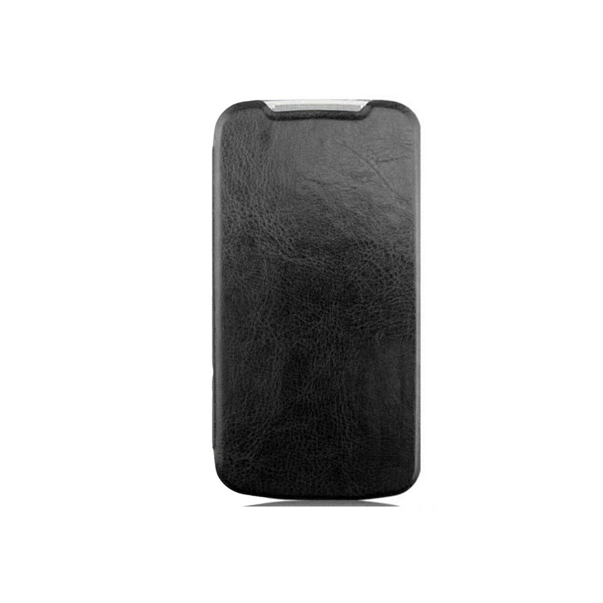 Funda  Piel Flip Cover HTC Desire 500 Color Negra