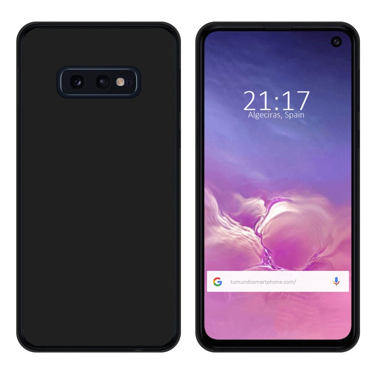 Funda Gel Tpu para Samsung Galaxy S10e Color Negra
