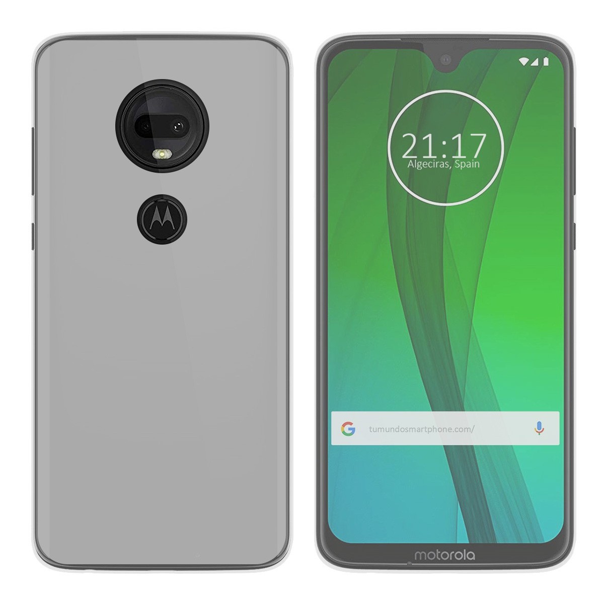 Funda Gel Tpu para Motorola Moto G7 / G7 Plus Color Transparente