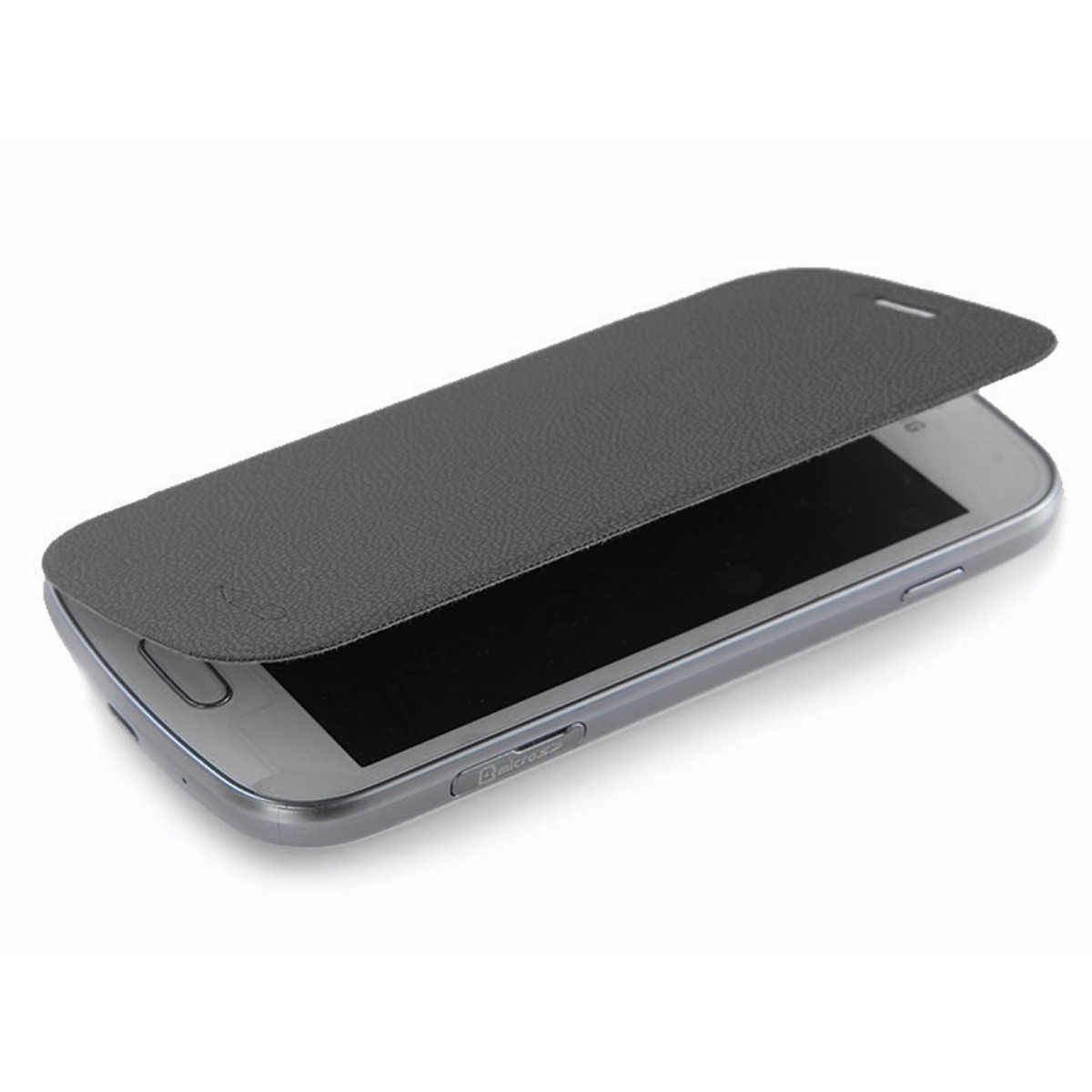 Funda Flip Piel Kalaideng Bei Samsung Galaxy S Duos S7562 Negra