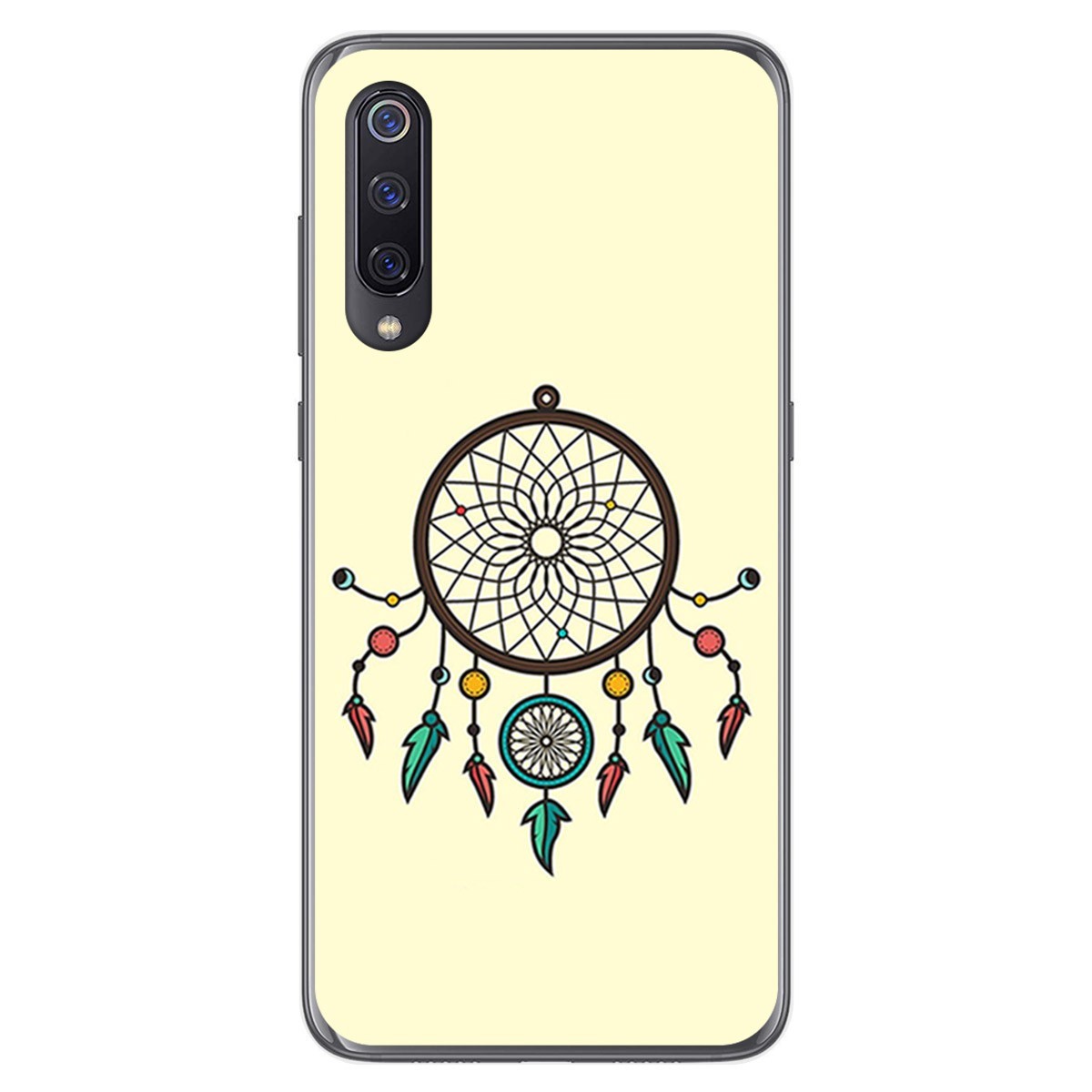 Funda Gel Tpu para Xiaomi Mi 9 diseño Atrapasueños Dibujos