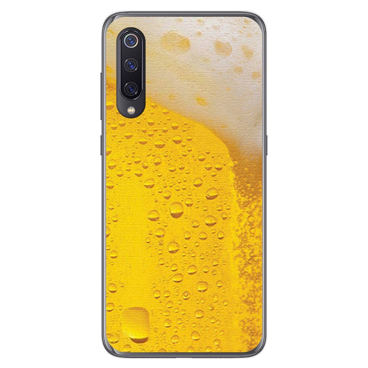 Funda Gel Tpu para Xiaomi Mi 9 diseño Cerveza Dibujos