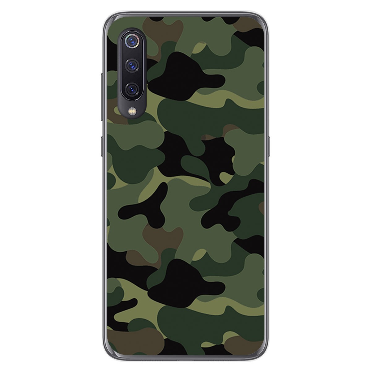 Funda Gel Tpu para Xiaomi Mi 9 diseño Camuflaje Dibujos