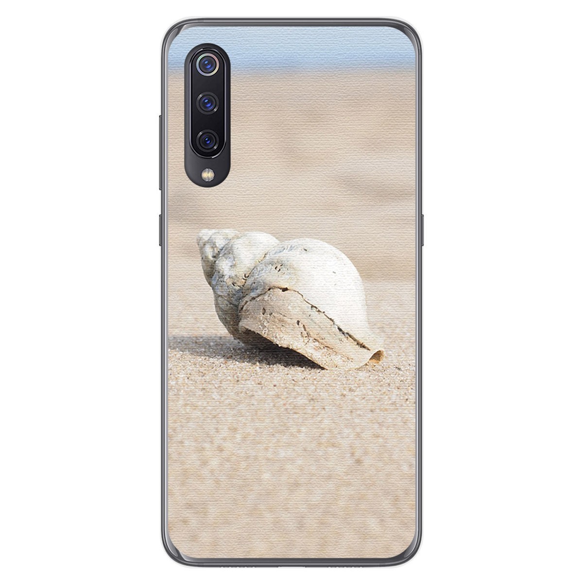 Funda Gel Tpu para Xiaomi Mi 9 diseño Concha Dibujos
