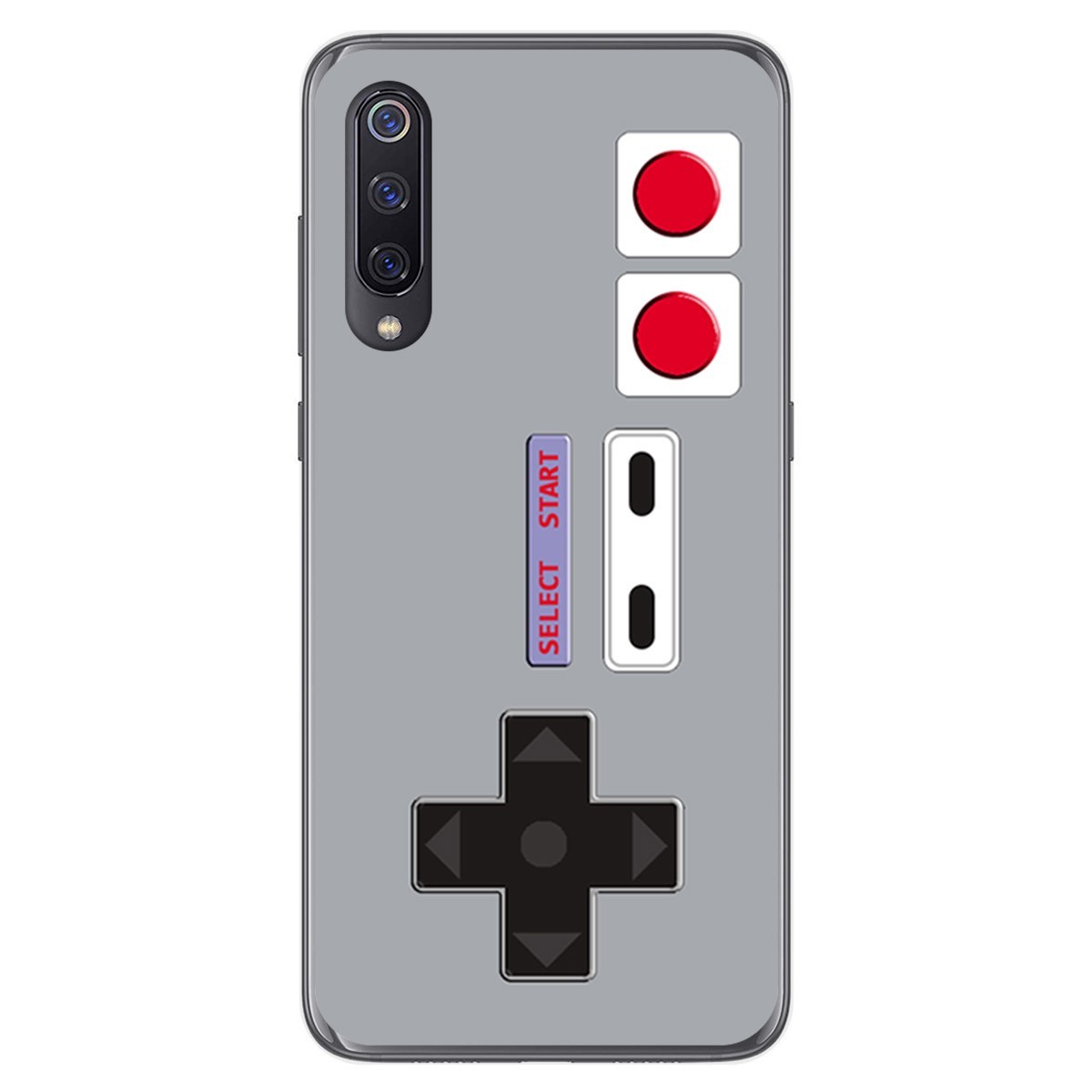 Funda Gel Tpu para Xiaomi Mi 9 diseño Consola Dibujos
