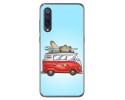 Funda Gel Tpu para Xiaomi Mi 9 diseño Furgoneta Dibujos