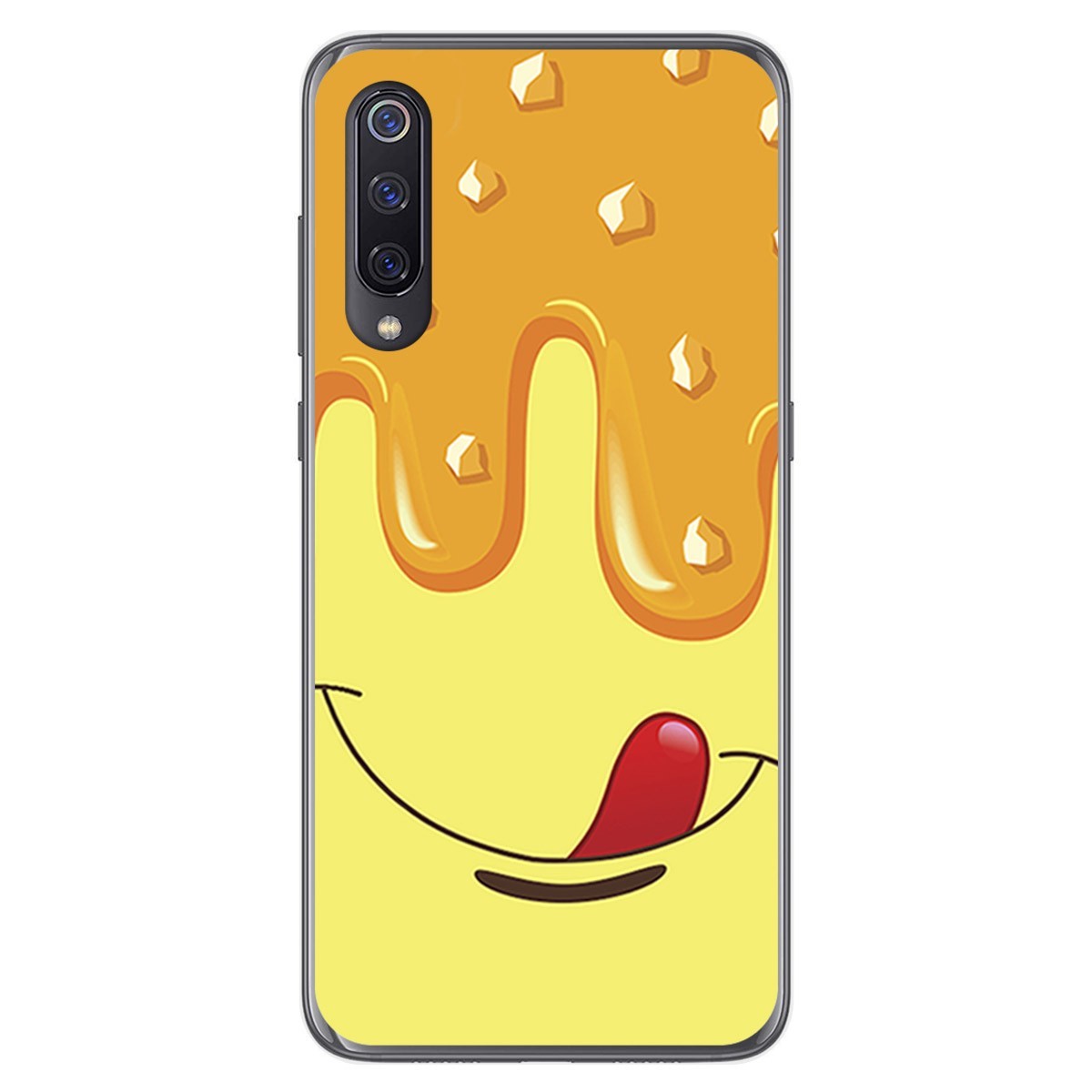 Funda Gel Tpu para Xiaomi Mi 9 diseño Helado Vainilla Dibujos