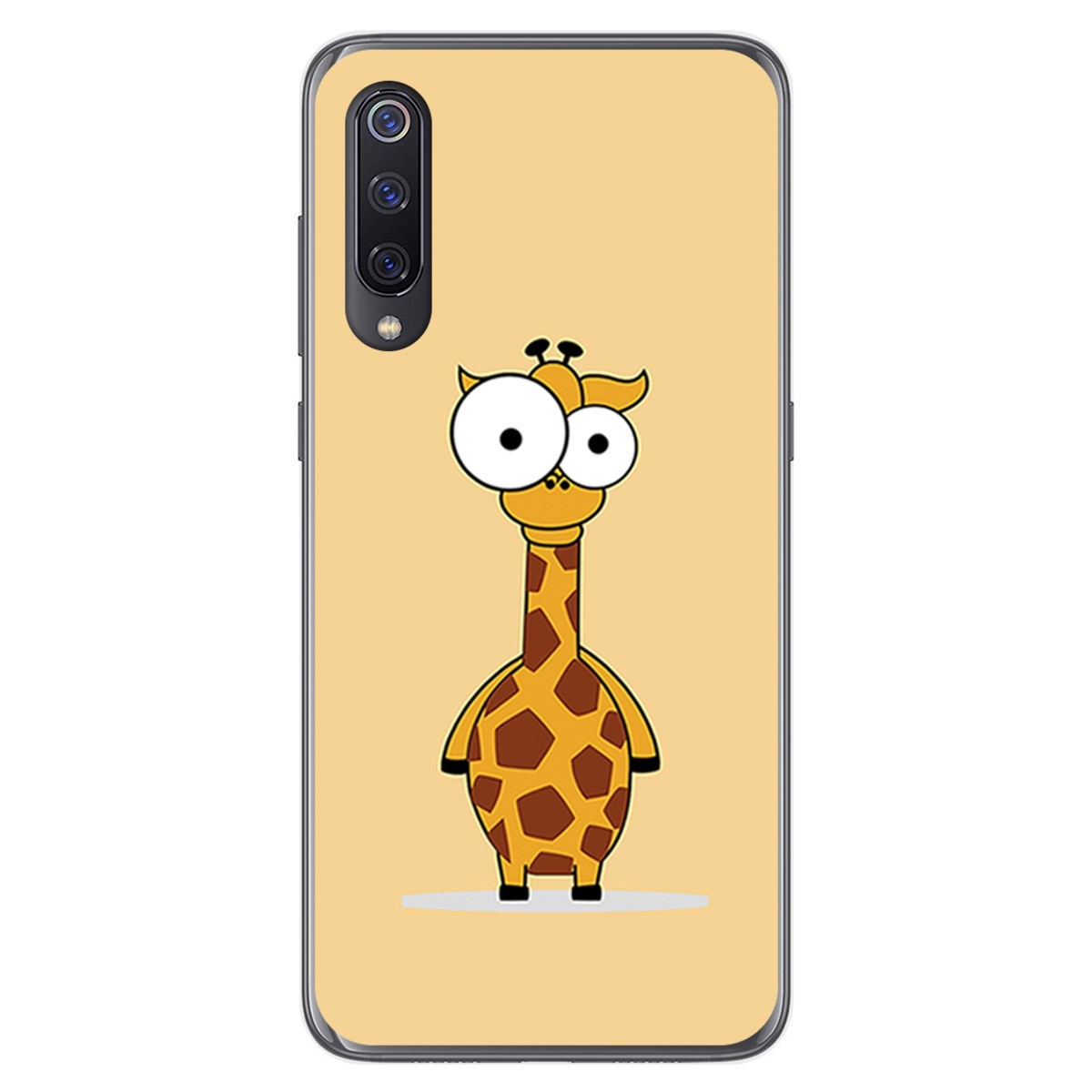Funda Gel Tpu para Xiaomi Mi 9 diseño Jirafa Dibujos