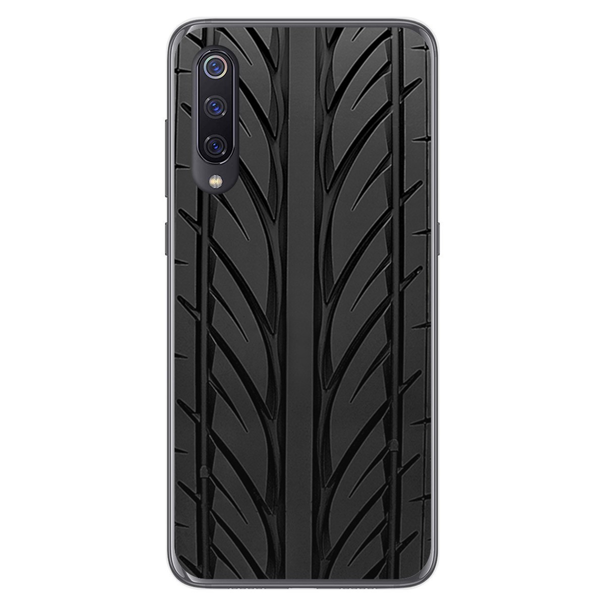 Funda Gel Tpu para Xiaomi Mi 9 diseño Neumatico Dibujos