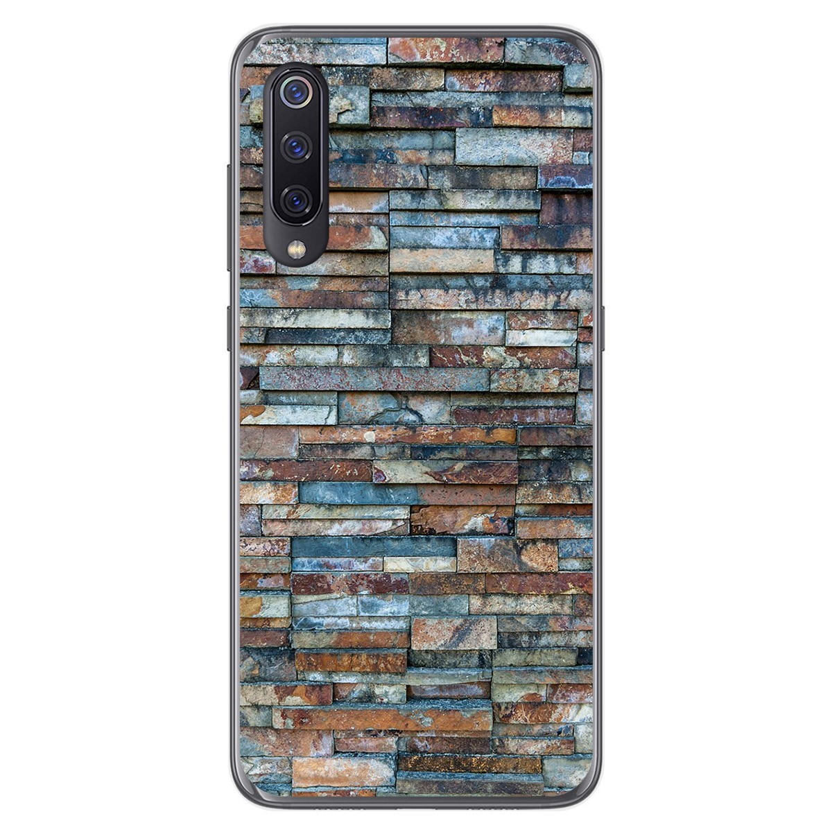 Funda Gel Tpu para Xiaomi Mi 9 diseño Ladrillo 05 Dibujos