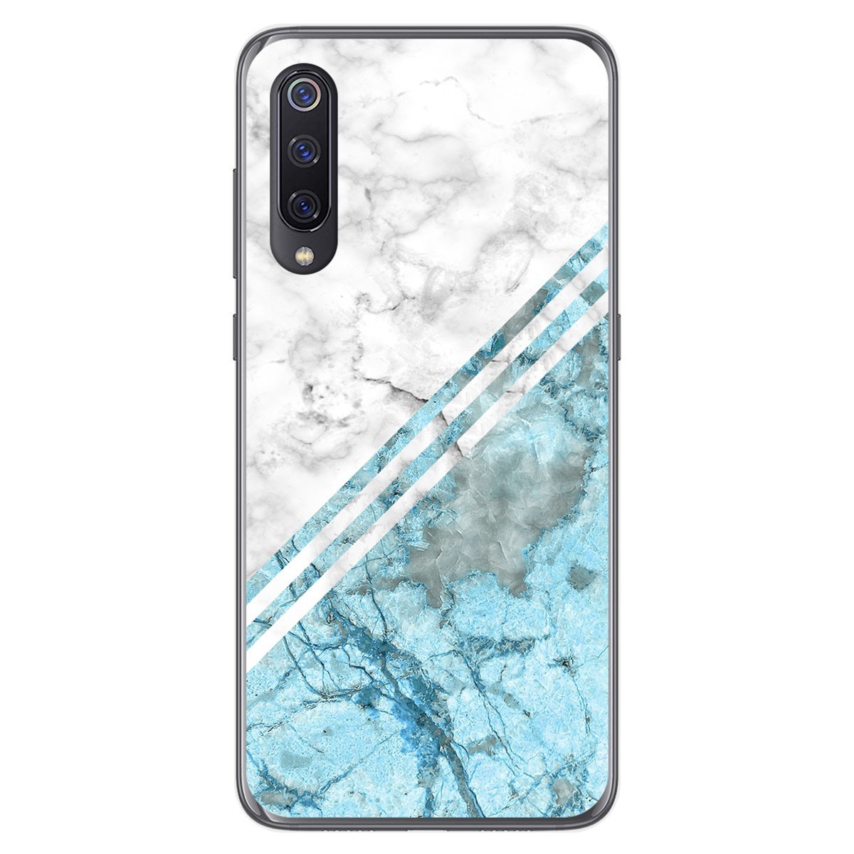 Funda Gel Tpu para Xiaomi Mi 9 diseño Mármol 02 Dibujos