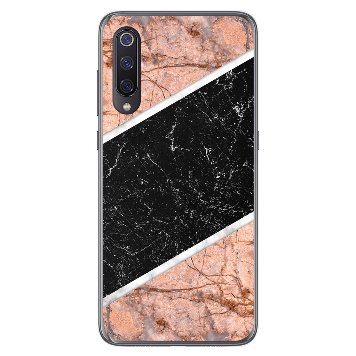Funda Gel Tpu para Xiaomi Mi 9 diseño Mármol 07 Dibujos