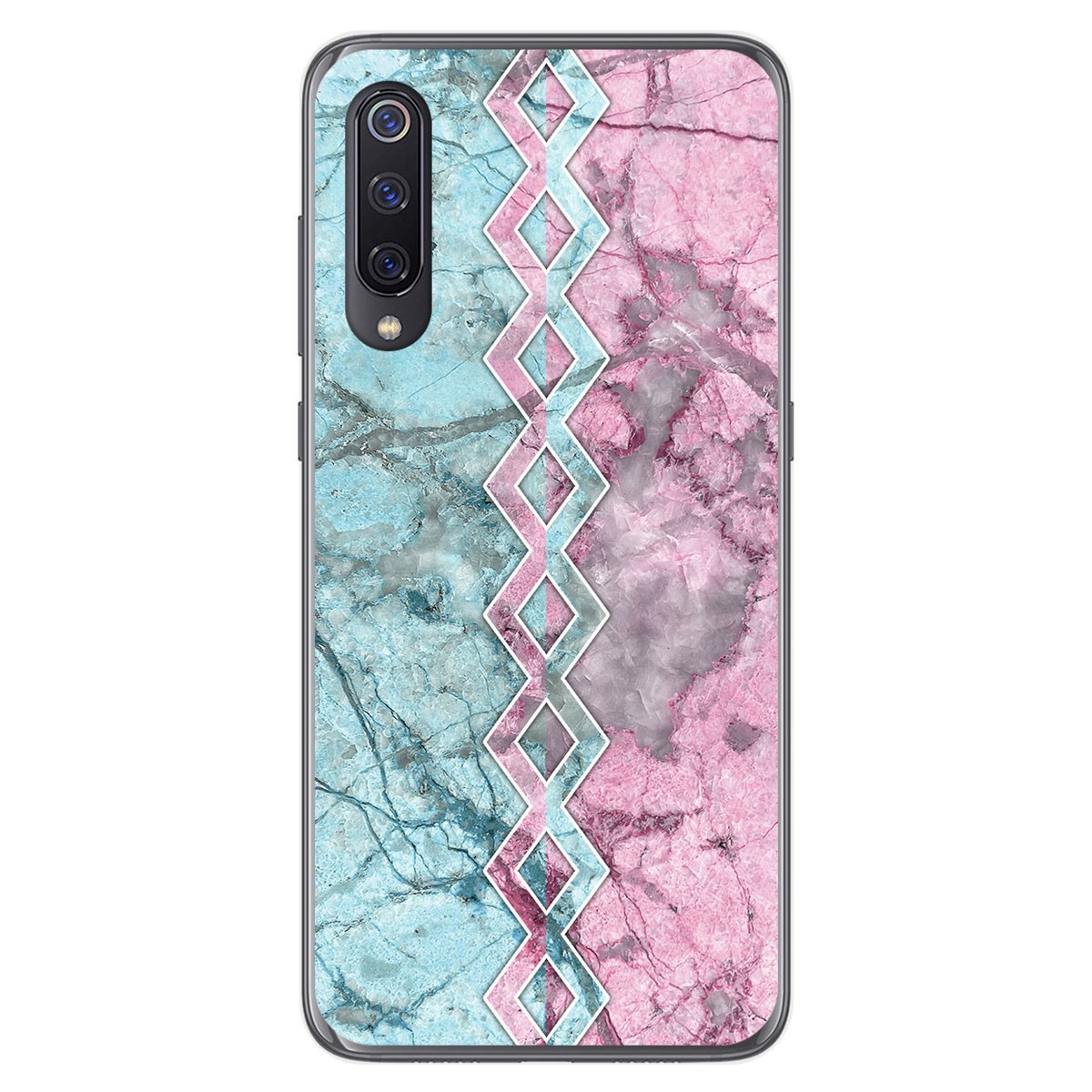 Funda Gel Tpu para Xiaomi Mi 9 diseño Mármol 08 Dibujos
