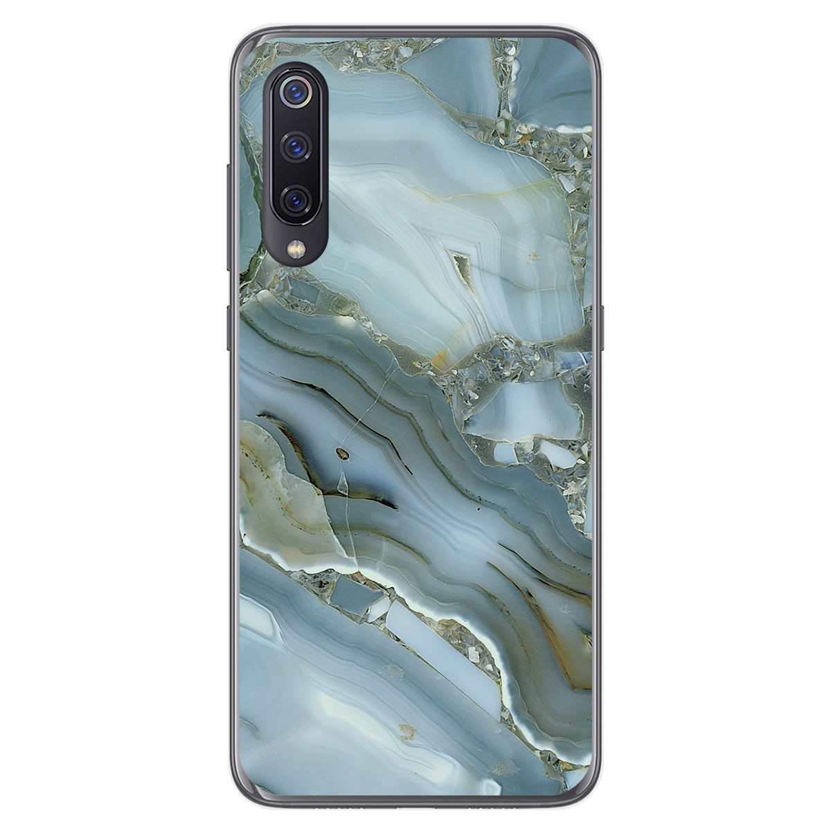 Funda Gel Tpu para Xiaomi Mi 9 diseño Mármol 09 Dibujos