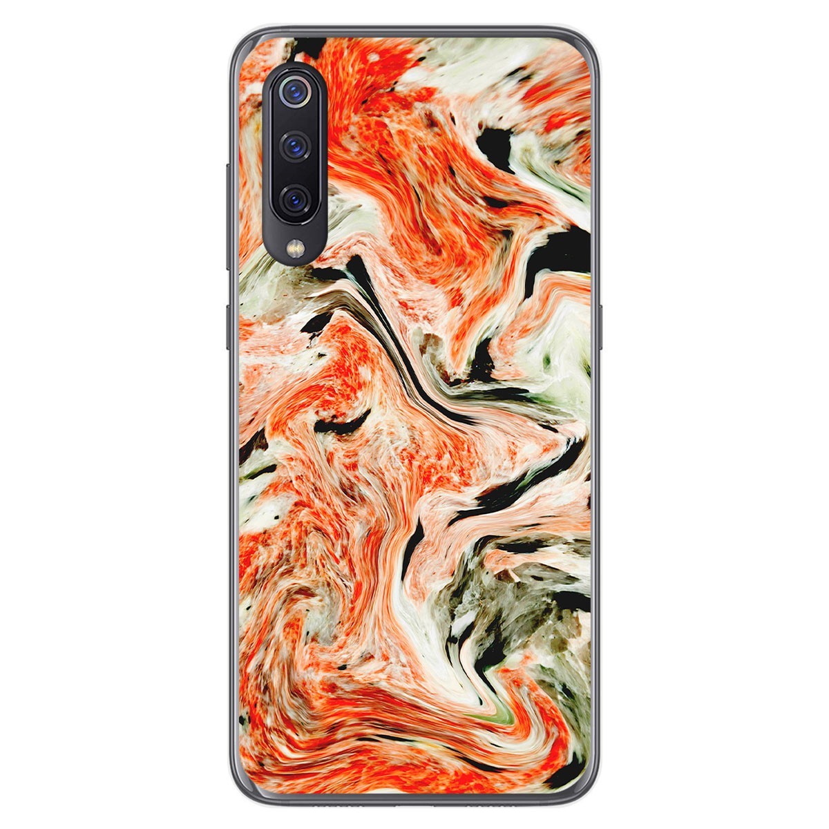 Funda Gel Tpu para Xiaomi Mi 9 diseño Mármol 12 Dibujos