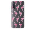 Funda Gel Transparente para Xiaomi Mi 9 diseño Flamenco Dibujos