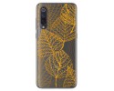Funda Gel Transparente para Xiaomi Mi 9 diseño Hojas Dibujos