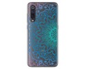 Funda Gel Transparente para Xiaomi Mi 9 diseño Mandala Dibujos