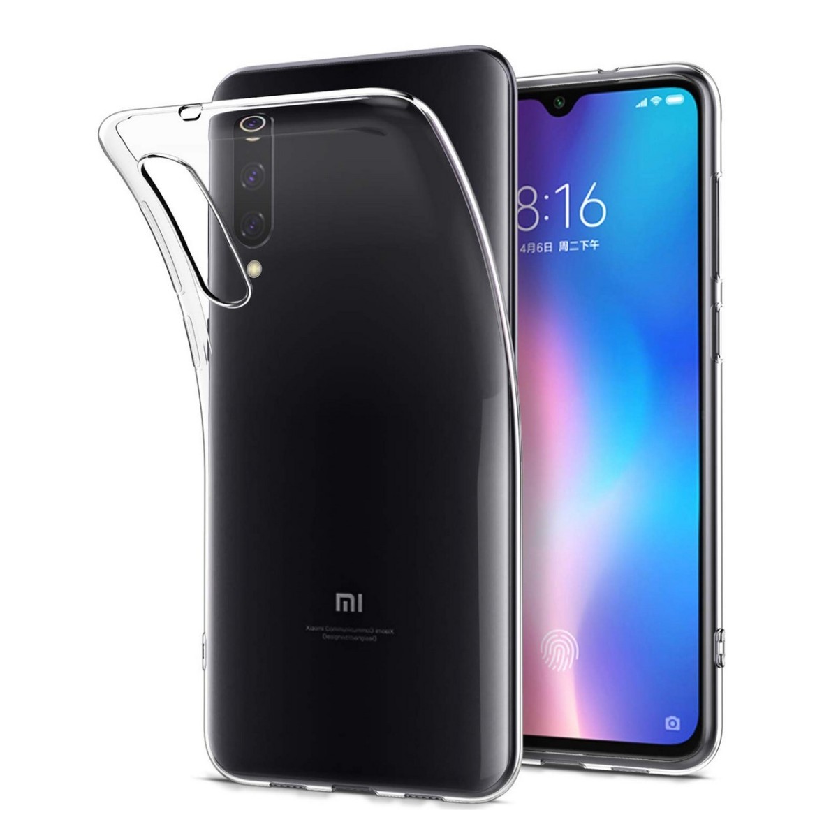 Funda Gel Tpu Fina Ultra-Thin 0,5mm Transparente para Xiaomi Mi 9