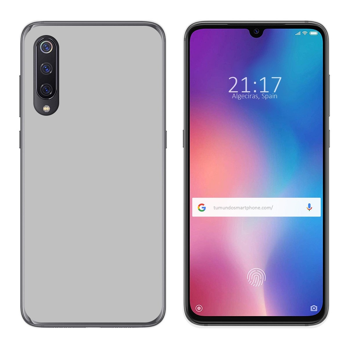 Funda Gel Tpu para Xiaomi Mi 9 Color Transparente