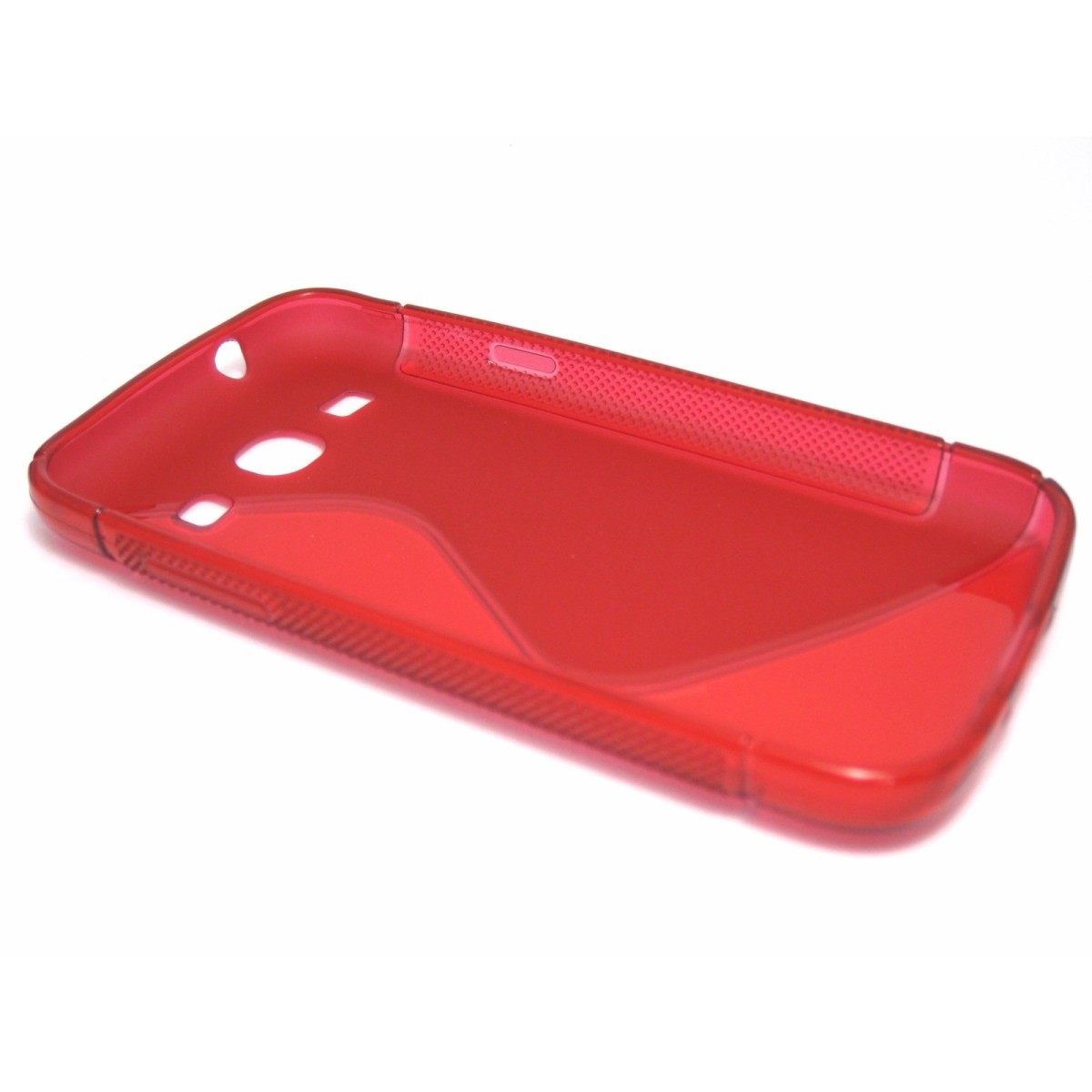 Funda Gel Tpu Samsung Galaxy Core Plus G350 S Line Color Roja