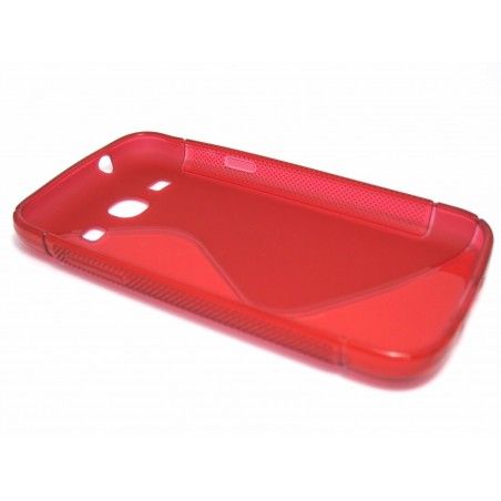 Funda Gel Tpu Samsung Galaxy Core Plus G350 S Line Color Roja
