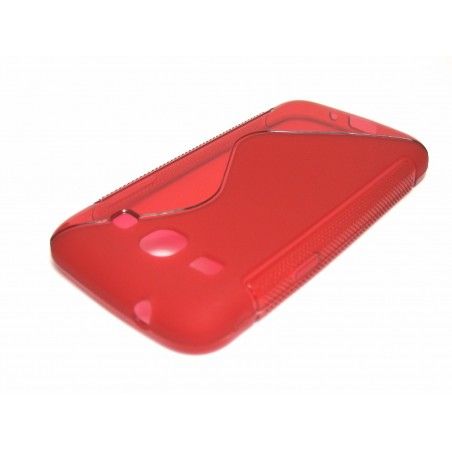 Funda Gel Tpu Samsung Galaxy Core Plus G350 S Line Color Roja