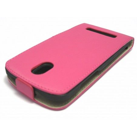 Funda Flip Premium Ultra-Slim HTC Desire 500 Rosa
