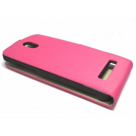 Funda Flip Premium Ultra-Slim HTC Desire 500 Rosa