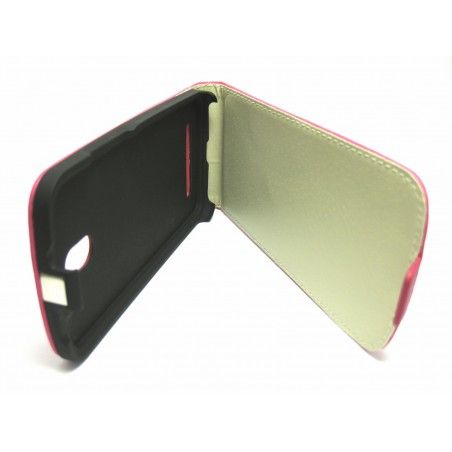 Funda Flip Premium Ultra-Slim HTC Desire 500 Rosa