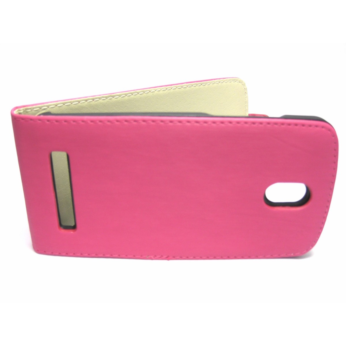 Funda Flip Premium Ultra-Slim HTC Desire 500 Rosa