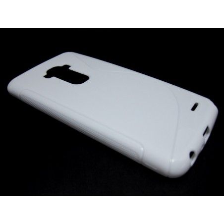Funda Gel Tpu Lg G Flex D955 S Line Color Blanca