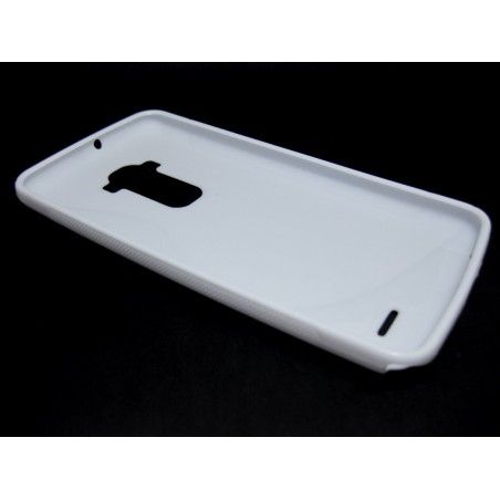 Funda Gel Tpu Lg G Flex D955 S Line Color Blanca