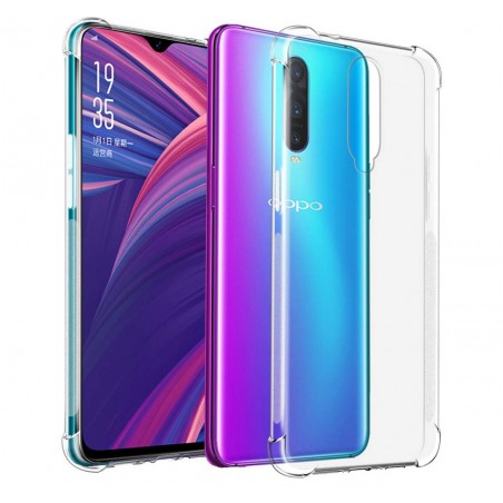 Funda Gel Tpu Anti-Shock Transparente para Oppo RX17 Pro