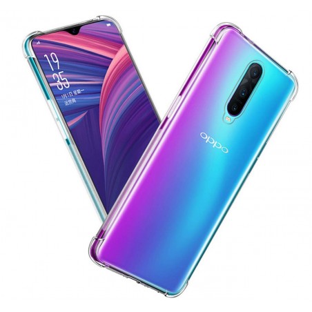 Funda Gel Tpu Anti-Shock Transparente para Oppo RX17 Pro