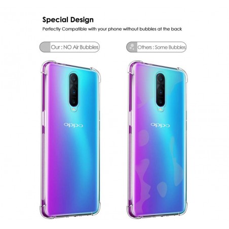 Funda Gel Tpu Anti-Shock Transparente para Oppo RX17 Pro