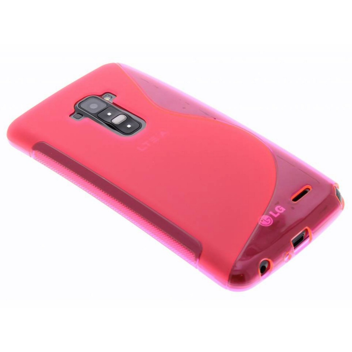 Funda Gel Tpu Lg G Flex D955 S Line Color Rosa