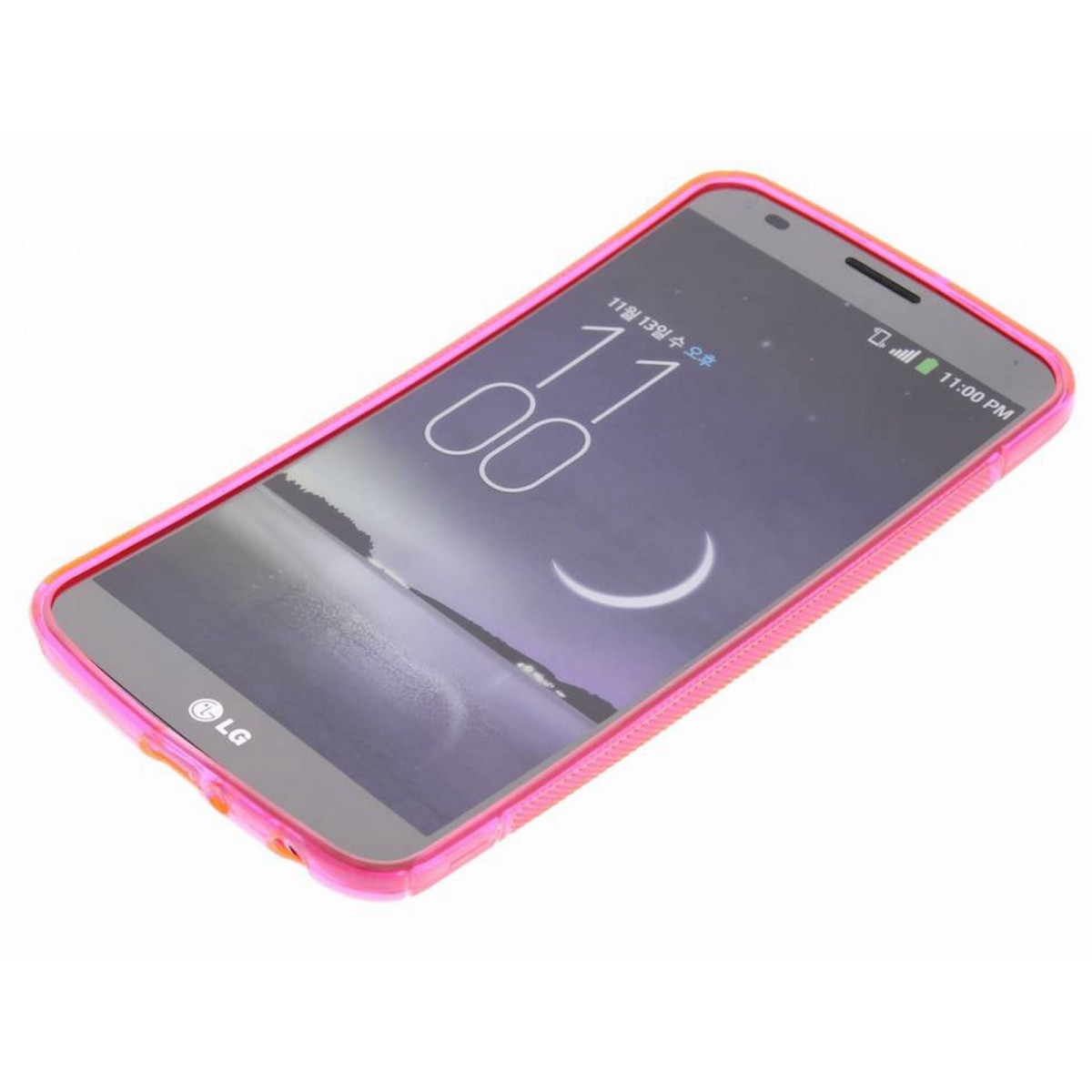 Funda Gel Tpu Lg G Flex D955 S Line Color Rosa
