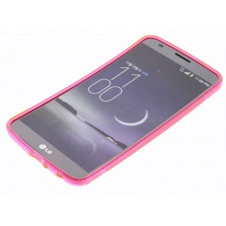 Funda Gel Tpu Lg G Flex D955 S Line Color Rosa