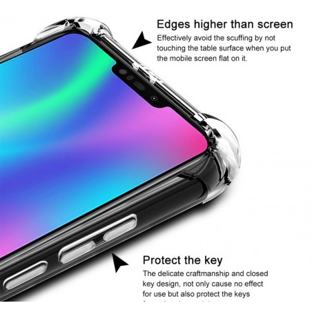 Funda Gel Tpu Anti-Shock Transparente para Asus Zenfone Max (M2)